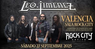 Leo Jiménez en Valencia @Rock City