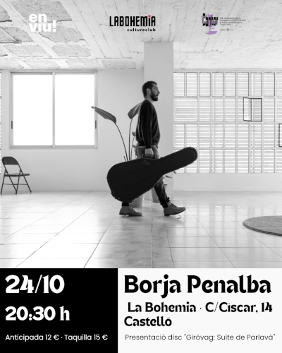 Borja Penalba a Castelló de la Plana @ La Bohemia