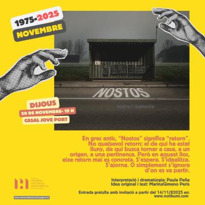 NOSTOS. Teatre i memòria