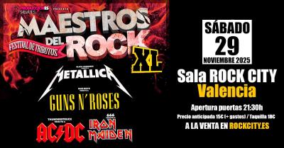 Festival Maestros del Rock en Valencia @Rock City