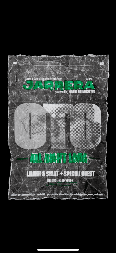 JARRERA VOL. 21 OTO ALL NIGHT LONG + SPECIAL GUEST