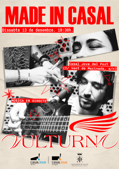 MADE IN CASAL. Concert de grup VULTURNA