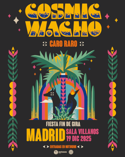 Cosmic Wacho en Madrid en Sala Villanos