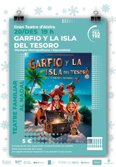 GARFIO Y LA ISLA DEL TESORO