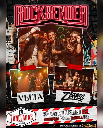 Rockbender + VELTA + Z'BRASS en Valencia