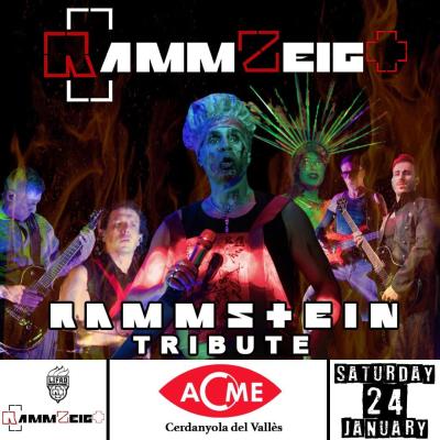 RAMMZEIGT de Italia grupo tributo a rammstein