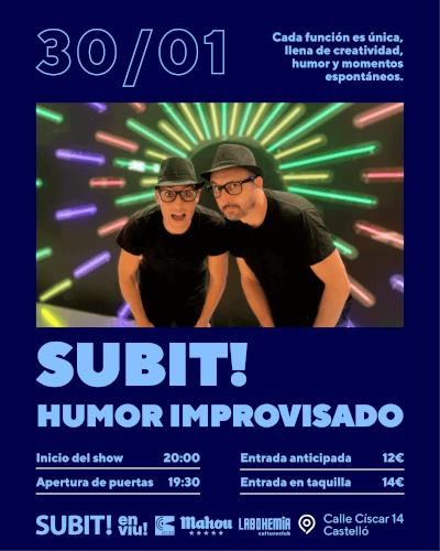 SUBIT! Humor improvisado