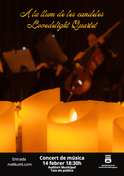 A LA LUZ DE LAS VELAS · LOVE DELIGHT QUARTET