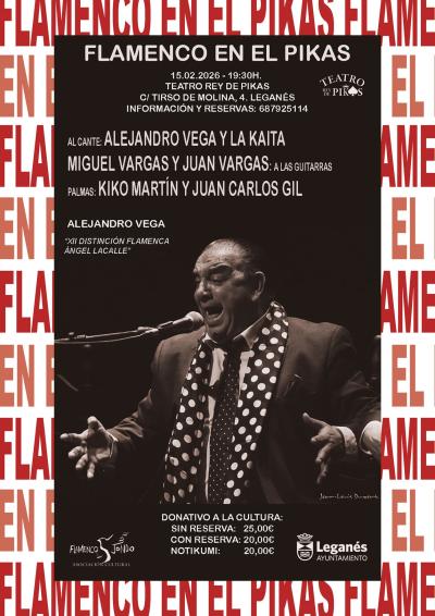 ALEJANDRO VEGA XII DISTINCIÓN FLAMENCA ÁNGEL LACALLE