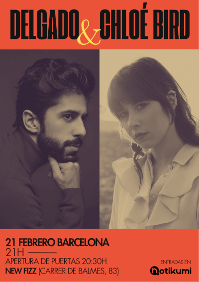 Delgado & Chloé Bird en Barcelona