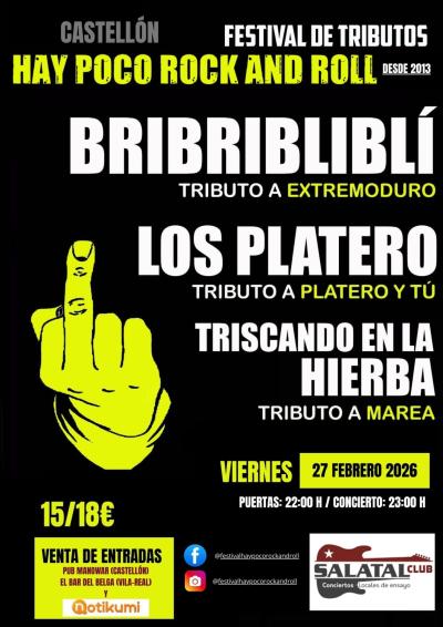 Hay Poco Rock & Roll en Castellón de la Plana