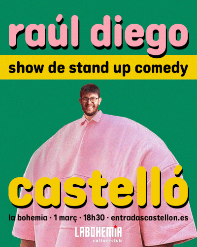 Raúl Diego a Castelló @ La Bohemia