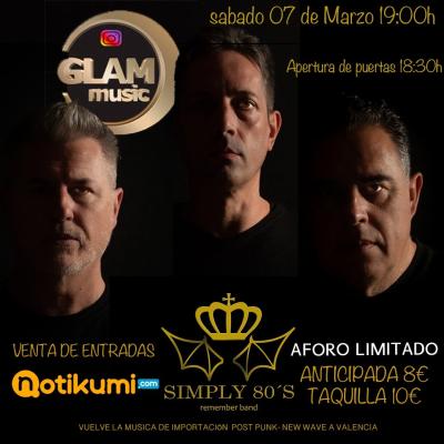 SIMPLY 80's (remember banda) en GLAMmusic