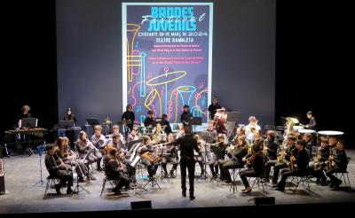 falles de l'escola de música de la Unió Musical l'Horta de Sant Marcel•lí.