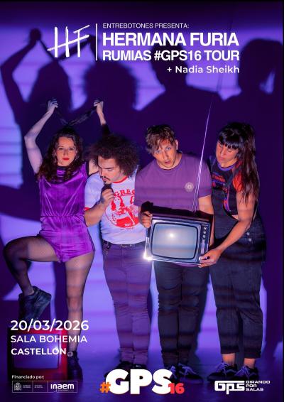 #GPS16 de Hermana Furia + Nadia Sheikh en Castelló