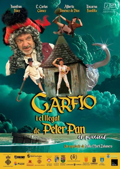 GARFIO I EL LLEGAT DE PETER PAN, EL MUSICAL, de JM Gestió Teatral