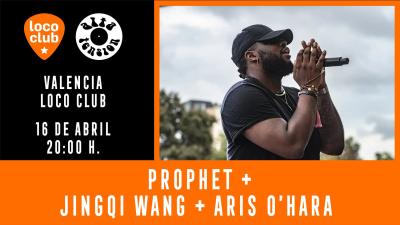 PropheT + Jingqi Wang + Aris O'Hara  en Loco Club