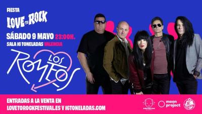 FIESTA LOVE TO ROCK con LOS ROMEOS en Valencia