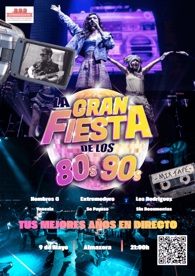 LA GRAN FIESTA DE LOS 80s-90s