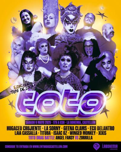 Toto Party: Edición TOTO DE LOCA @ La Bohemia