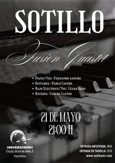 SOTILLO FUSIÓN QUARTET en Universonoro