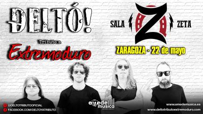 Deltó! Tributo a Extremoduro en Zaragoza