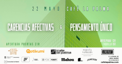 PENSAMIENTO ÚNICO + CARENCIAS AFECTIVAS