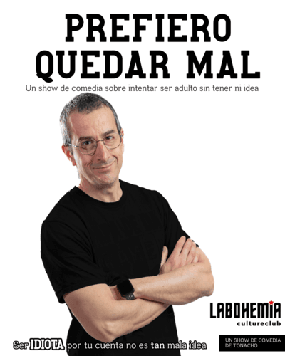 Tonacho en Castelló: "Prefiero quedar mal" @ La Bohemia