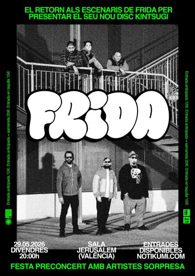 FRIDA: Concert de presentació KINTSUGI a València