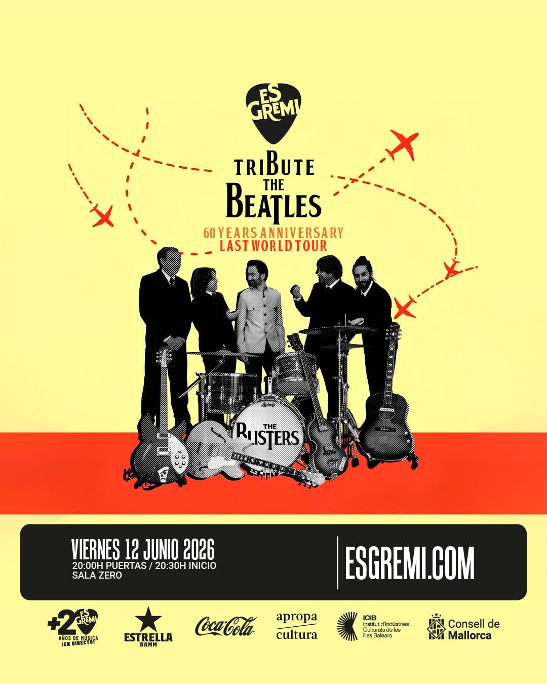 The Blisters (Tributo a The Beatles - 60 Years Anniversary / Last World Tour) en Es Gremi Palma de Mallorca