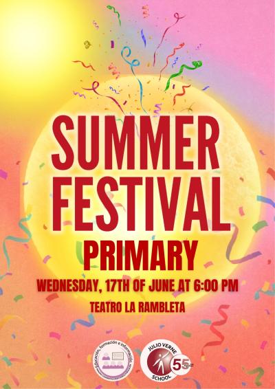 Festival Primaria -Julio Verne School