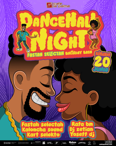 Dancehall Night: Fastah Selectah + Kaloncha Sound + Kart Selecto + Rafa BM + DJ Zetian + Yoseff DJ