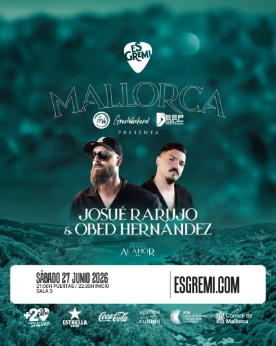 Josué Rarujo + Obed Hernández en Es Gremi Palma de Mallorca