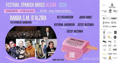 FESTIVAL SPANISH BRASS 2026. BANDA SOCIETAT MUSICAL D'ALZIRA