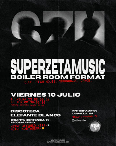 SUPERZETAMUSIC Boiler Room Format