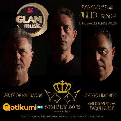 SIMPLY 80'S en GLAMmusic