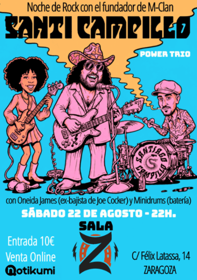 SANTI CAMPILLO en Zaragoza