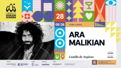 Ara Malikian (Piano-violín) en Campoo (Estación Sonora) (2026)