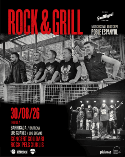ROCK&GRILL -  RPX - POBLE ESPANYOL. LOS SUEVOS + BARRENA
