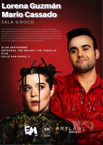 Lorena Guzmán + Mario Cassado x Ciclo EM Live