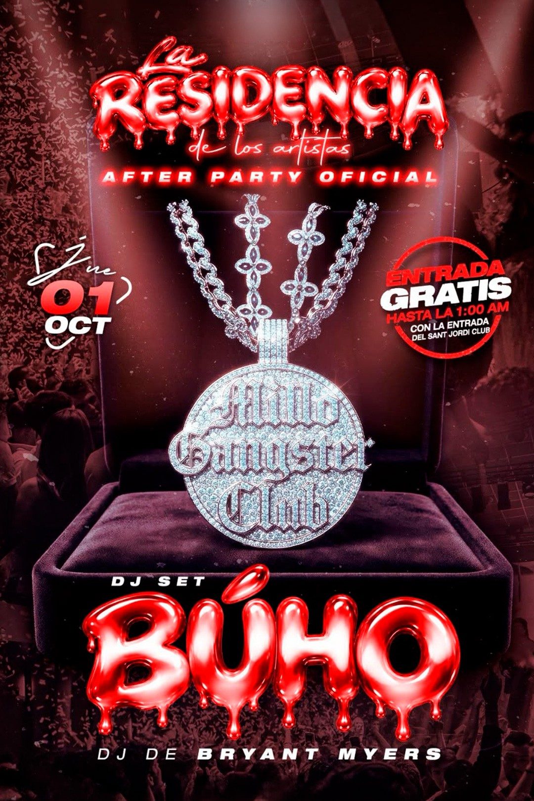 After party,Millogang club(BUHO) - LA RESIDENCIA