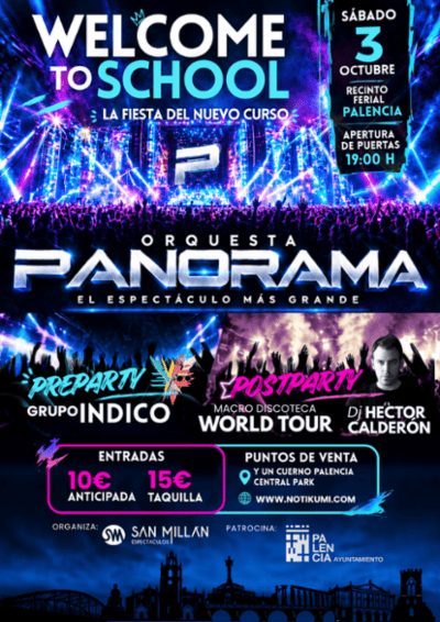 Orquesta Panorama en Palencia I Welcome to school