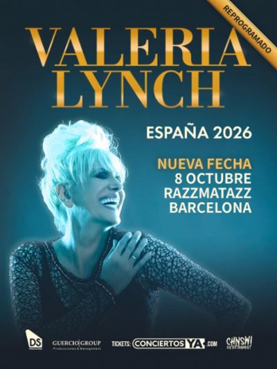 Valeria Lynch - Aplazado al 8 octubre 2026