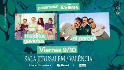 Malditas Gaviotas + El Parón + grupo sorpresa en Sala Jerusalem - Generación AndSons