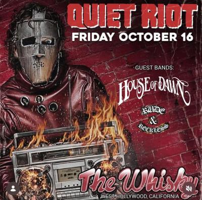House Of Dawn + Quiet Riot en Los Angeles