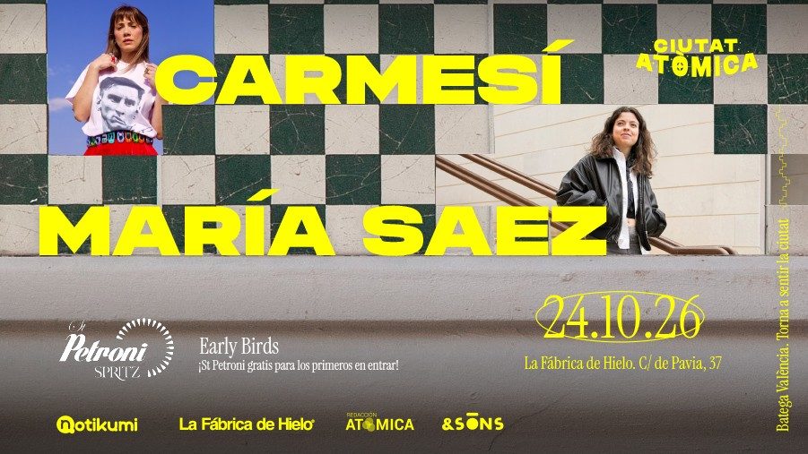 Carmesí + María Sáez a La Fábrica de Hielo