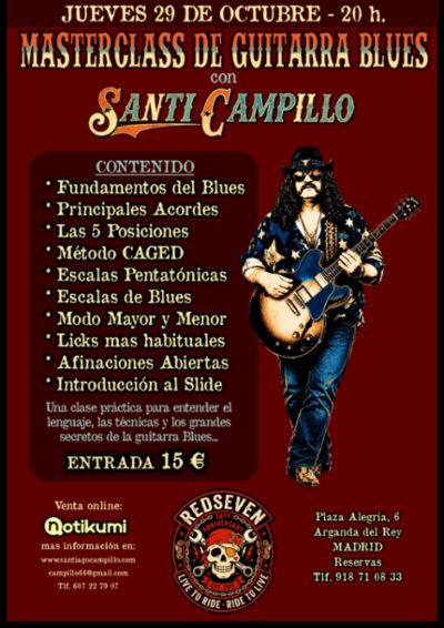 Masterclass de SANTI CAMPILLO en Arganda del Rey