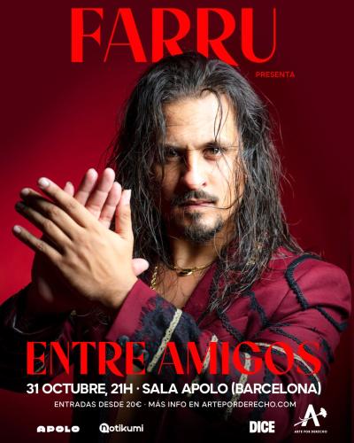 FARRU, PRESENTA “ENTRE AMIGOS"