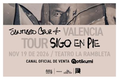 Santiago Cruz: TOUR SIGO EN PIE 