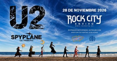 Spyplane Tributo U2 en Valencia @Rock City | Fiesta New Album U2
